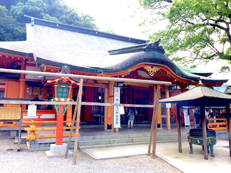熊野那智大社の拝殿